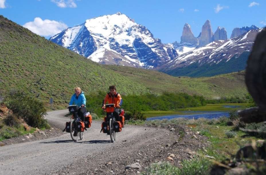 Biking in Patagonia