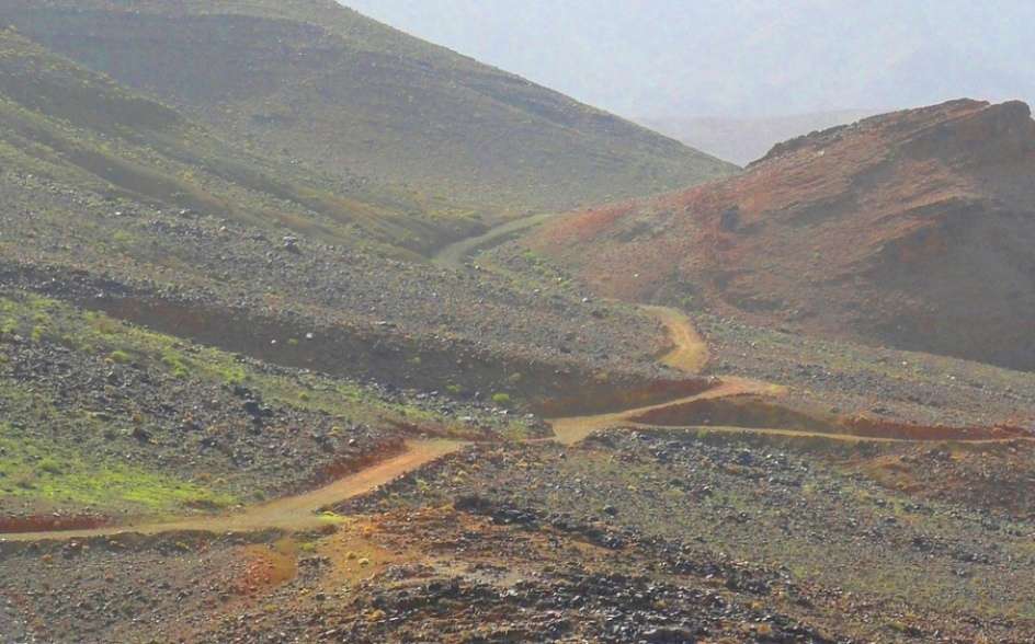 Cycle in the Anti-Atlas Mountains