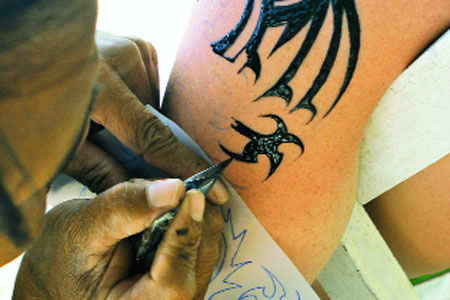 chennai in temporary tattoo India a How of create temporary Times   to tattoo