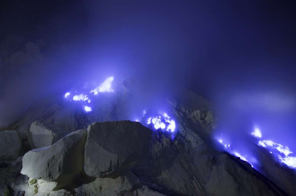 Kawah Ijen—the volcano that spews blue flames
