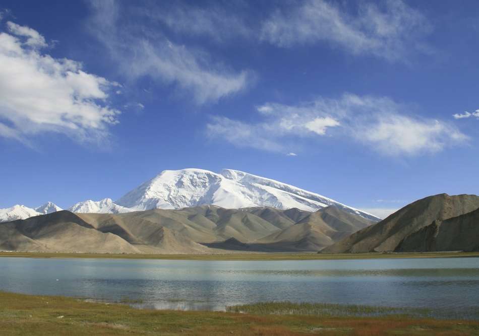 Karakul Lake in Tajikistan