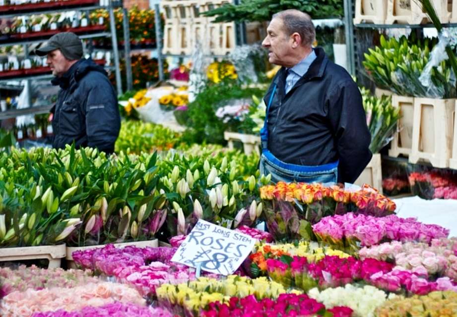 Columbia Street Flower Market