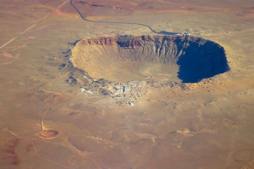 The incredible Barringer Meteor Crater of Arizona