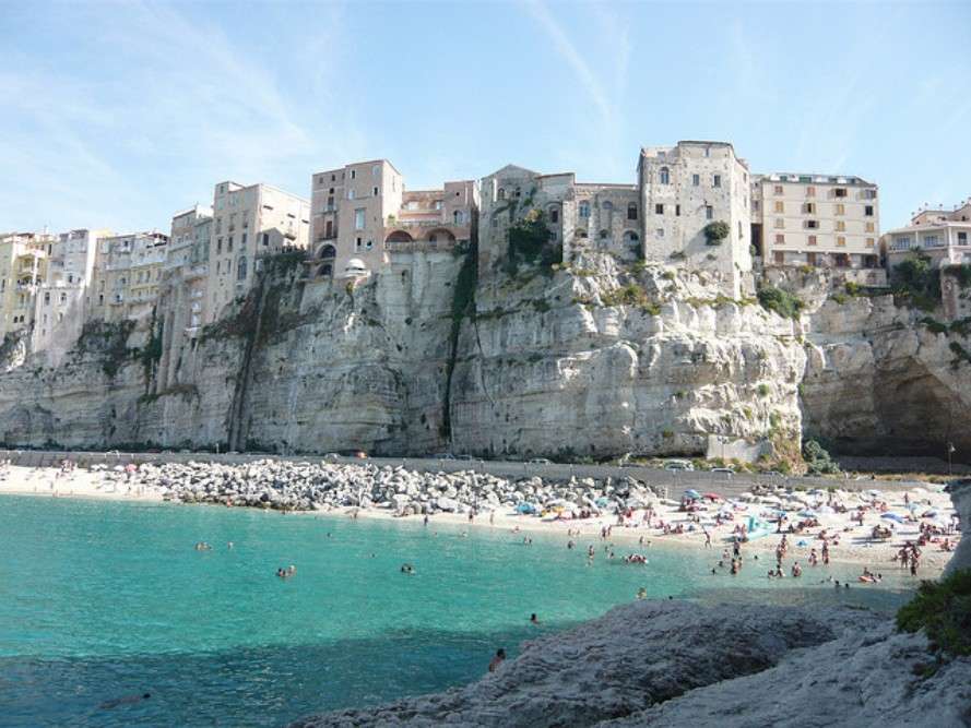 The cliffside town of Tropea