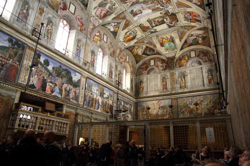 The Vatican Museums with the Sistine Chapel