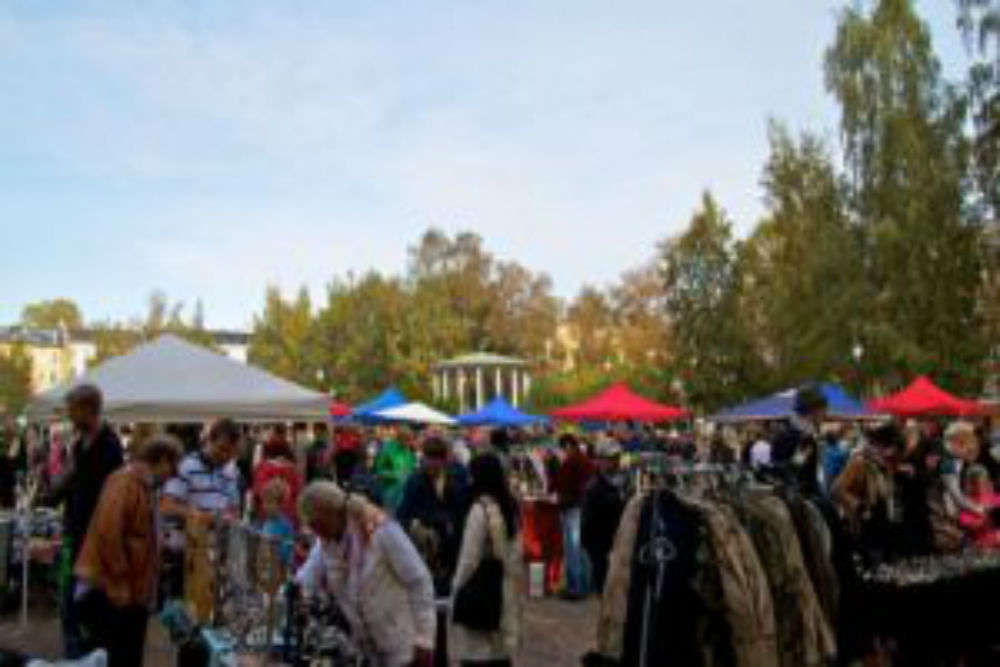 Birkelunden flea market