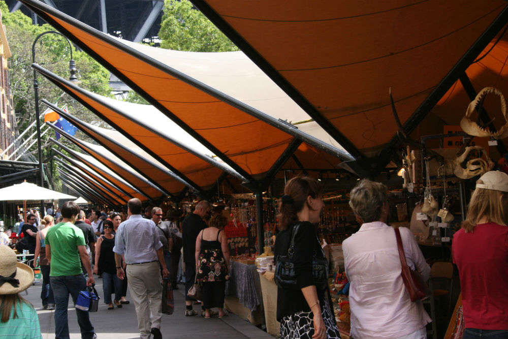 Shopping streets in Sydney