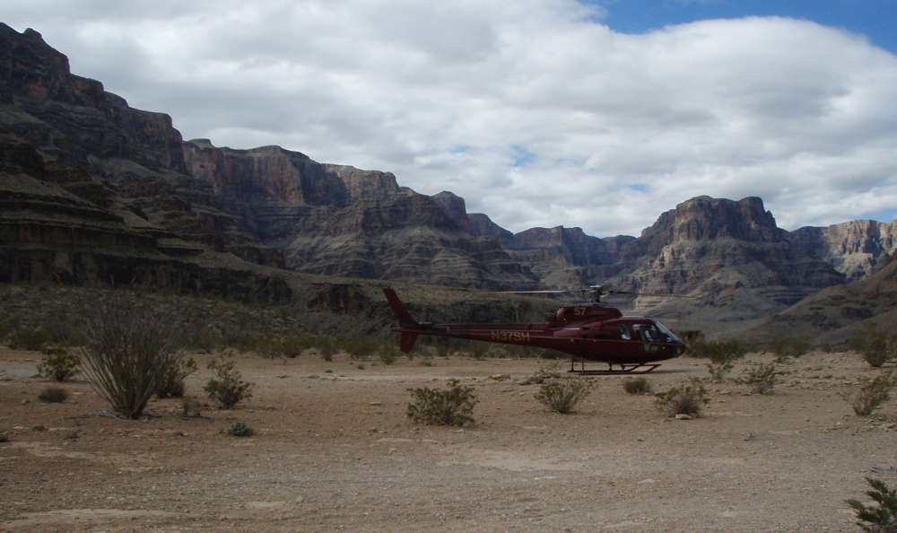 Take a helicopter tour