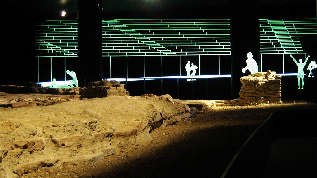 Roman London Amphitheatre and Guildhall Art Gallery