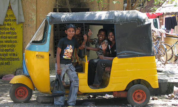 Auto rickshaw and tuk-tuk