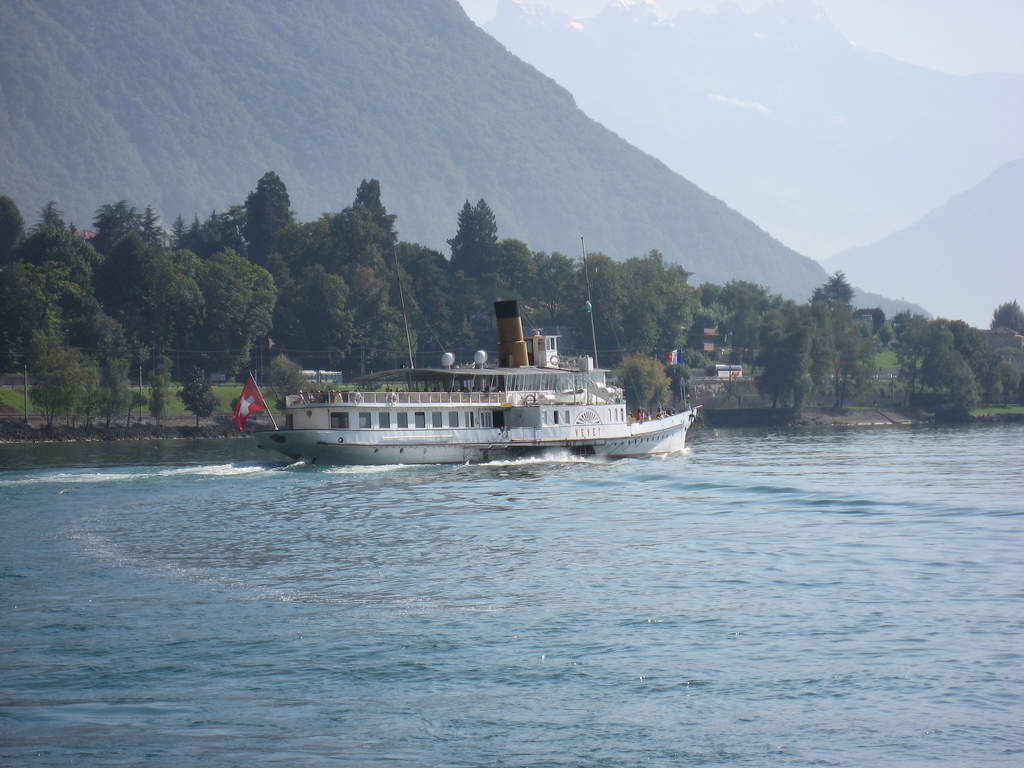 Cruising Lake Geneva