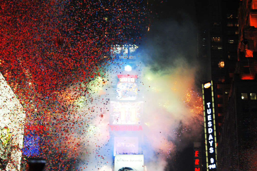 New Year’s Eve in Times Square: don't drop the ball