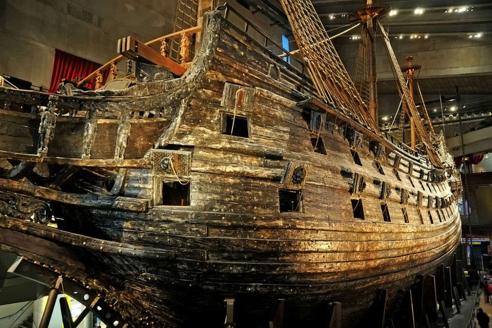 Vasa—a 17th century warship that sank