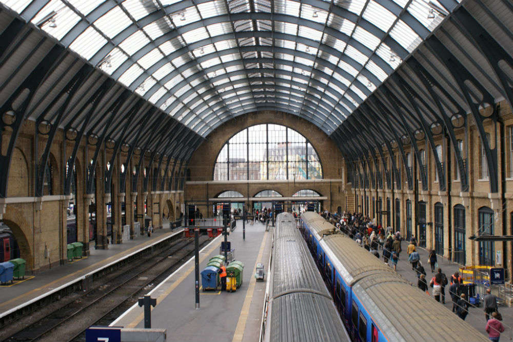 Platform 9 ¾ at Kings Cross Station