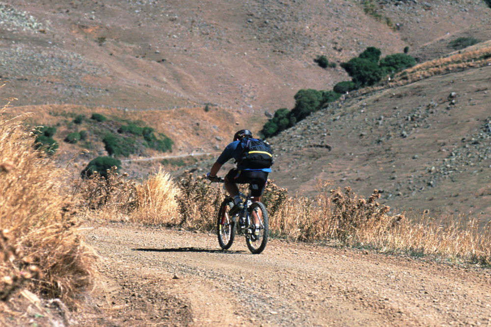 Mountain biking