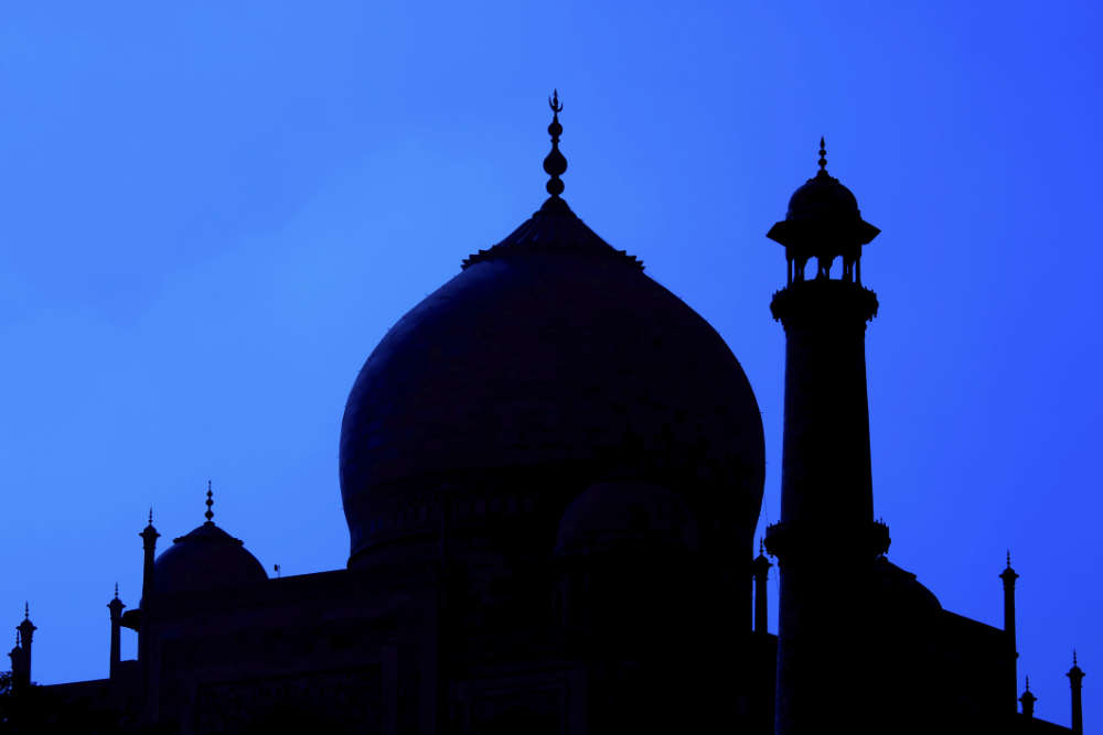 What if there was a black Taj Mahal in India?