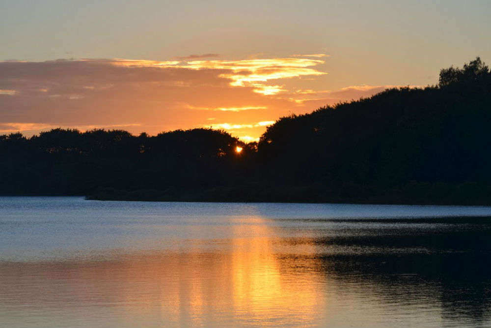 Sunrise at Hebbal Lake