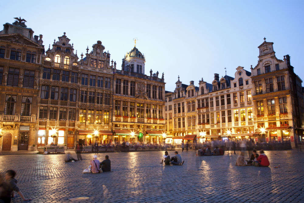 brussels travel from india