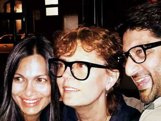 Arshad Warsi and Maria Goretti dine with Susan Sarandon