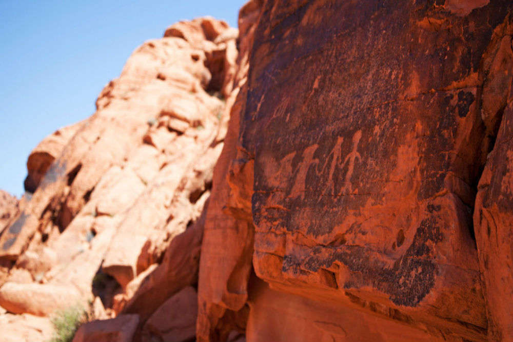 There are petroglyph everywhere