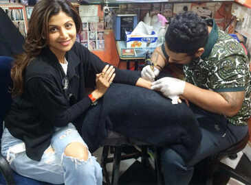 Shilpa Shetty Gets First Tattoo Celebs Times Of India Videos