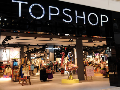 topshop clothing brands