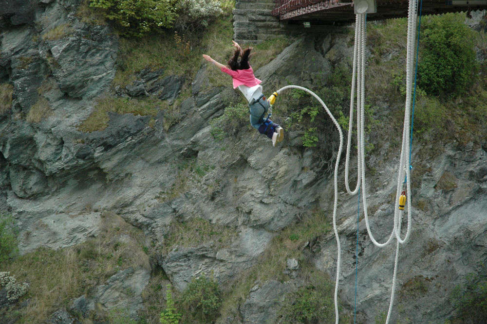 Bungee Jumping in Rishikesh