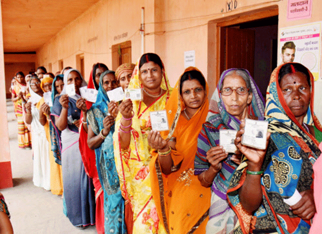 Second phase of voting underway in Bihar : Voting concludes in 11 ...