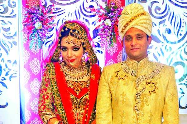Sadiya Siddiqui and Syed Sultan get married in a grand wedding ceremony in Kanpur