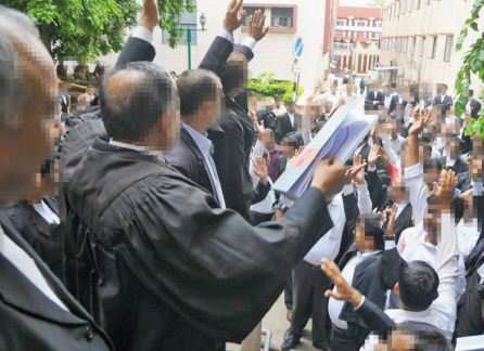 All lawyers who have not practised in the last five years will remain advocates but will not be allowed to practise. (TOI photo)