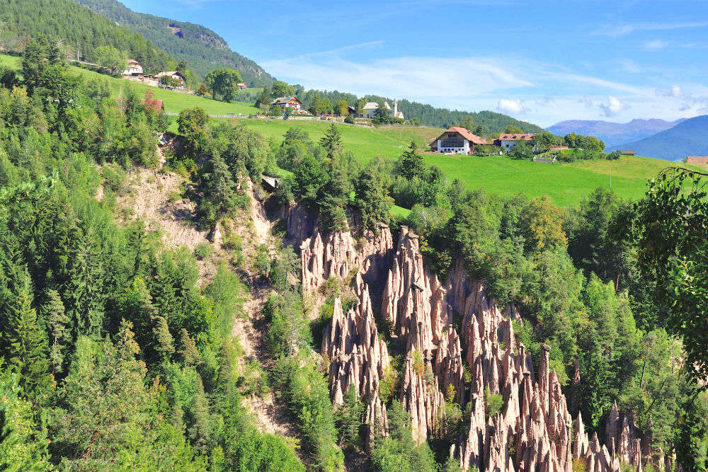 Earth pyramids