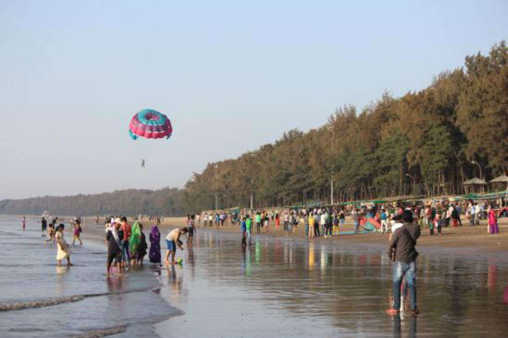 Devka and Jampore beaches