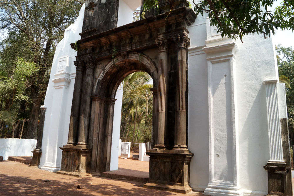 Gate of St. Paul's College and the Chapel of St. Francis Xavier