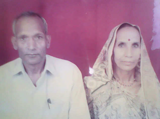 Kharag Singh and his wife Kela Devi.