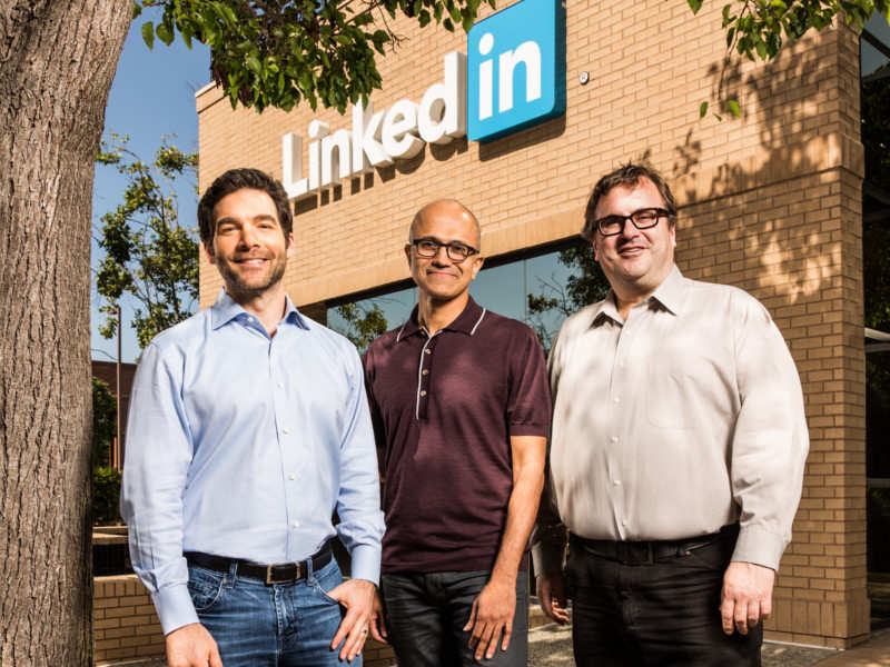 Microsoft to buy LinkedIn for $26.2 billion in cash
