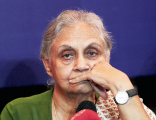 Sheila Dikshit said the allegations against her in the water tanker scam case were politically motivated