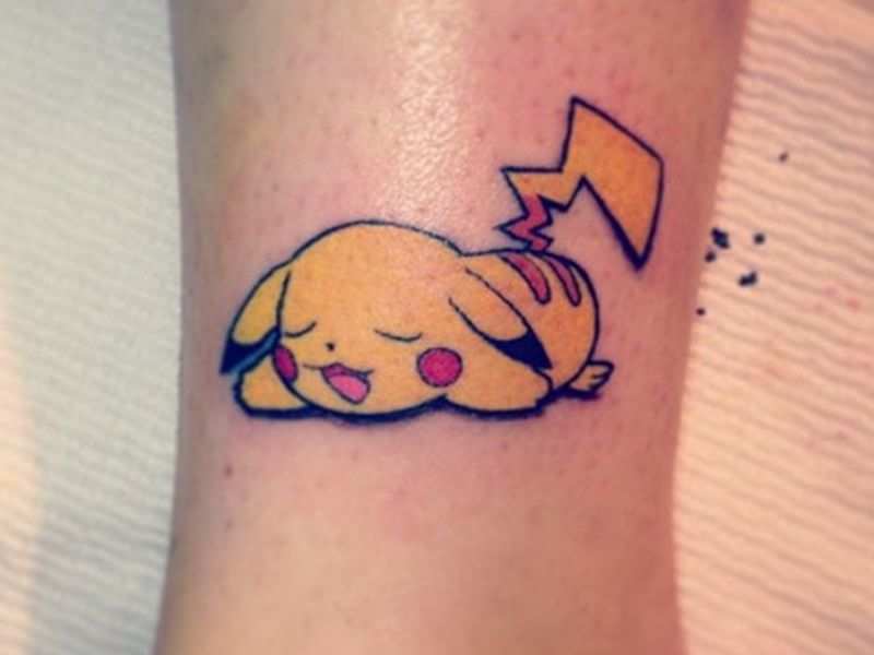 45 Amazing Pikachu Tattoos  Tattoo Designs  TattoosBagcom