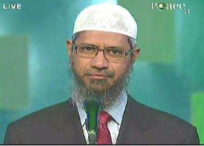 Islamic preacher Dr Zakir Naik - File photo