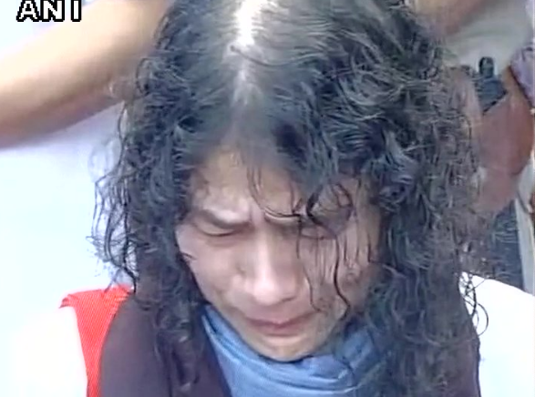 Manipur's Iron Lady Irom Sharmila ends 16-year-long hunger strike | India News - Times of India Manipur's Iron Lady Irom Sharmila ends 16-year-long hunger strike | India News - Times of India