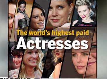The world's highest paid actresses | Celebs - Times of India Videos