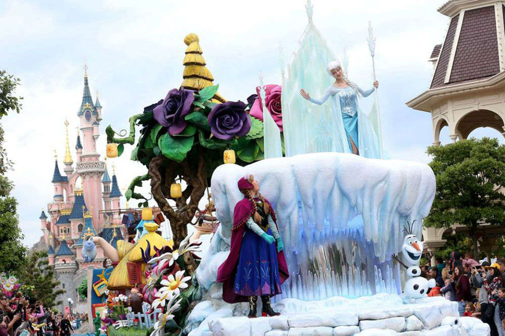 Visit Disneyland Paris and relish the many magical parades