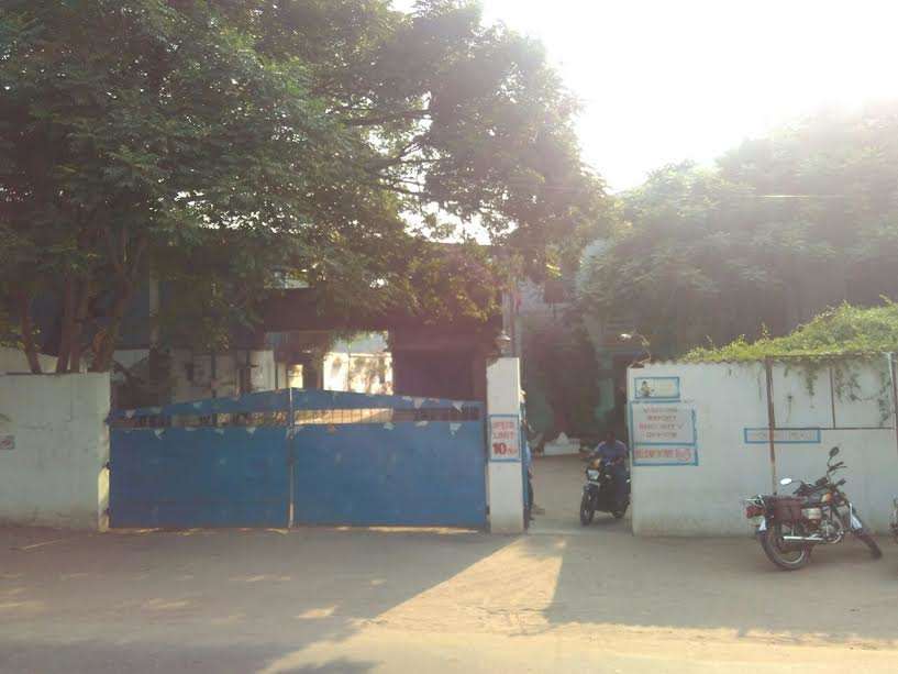 A mosquito coil manufacturing unit in Puducherry where a fire accident happened on Tuesday night 