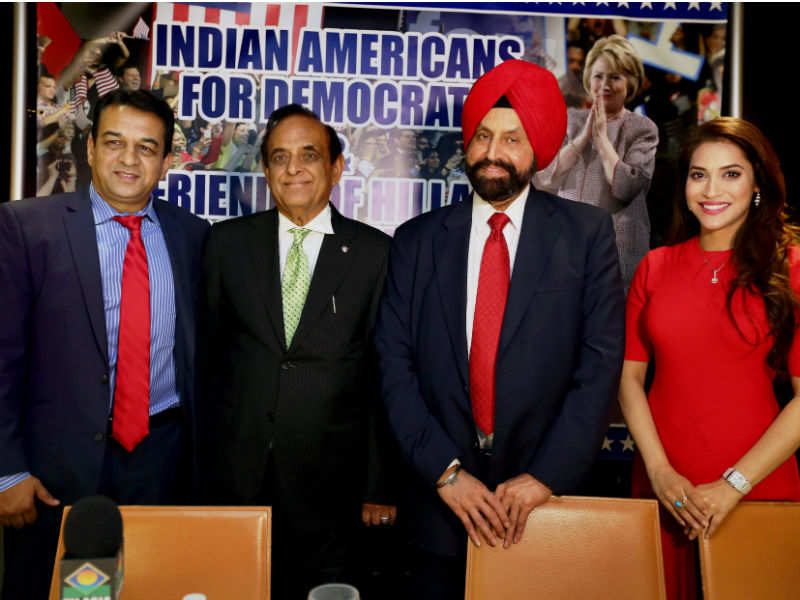 Sant Chatwal, Chairman Indian American Democrats & Friends of Hillary appeals for collective voting to Hillary Clinton (Image: PTI)