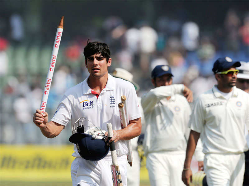 In 2012, Cook laid the foundations for an England victory in Mumbai with a steely 122. (BCCL image)