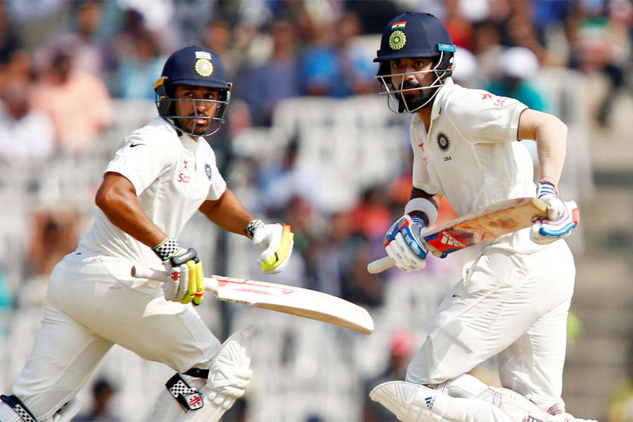 Nair and Rahul scored 14 and 4 respectively. (Reuters Photo)