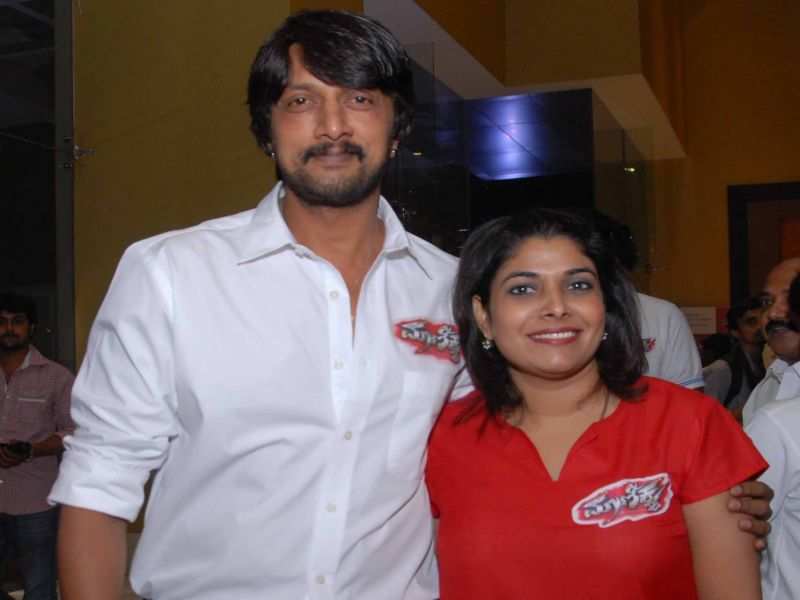 kannada actor sudeep marriage photos