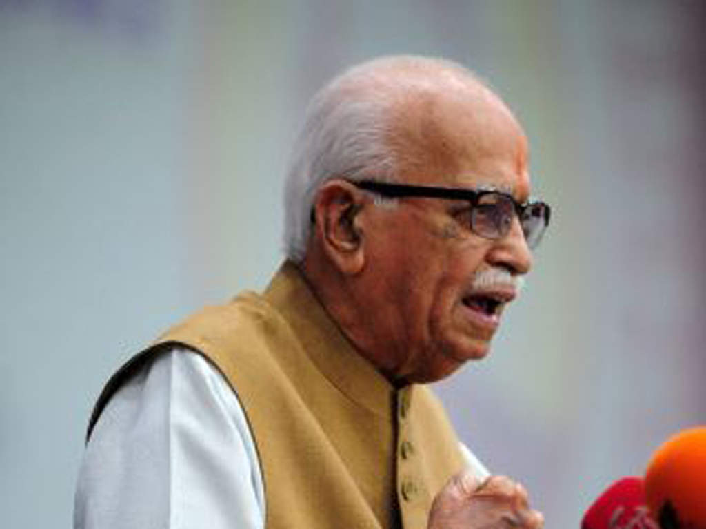 Senior BJP leader LK Advani. (TOI photo)