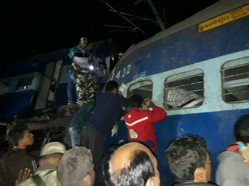 23 dead, many injured as Odisha-bound train derails in Andhra Pradesh; rescue on