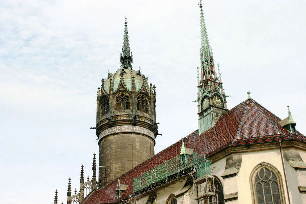 Schlosskirche and Hohematte Park