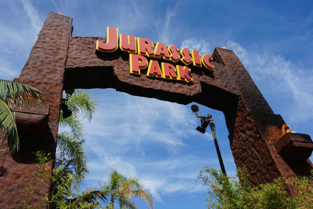 Take The Flying Dinosaur Ride Inside Jurassic Park